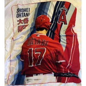Shohei Ohtani Los Angeles Angels of Anaheim Stadium Giveaway Blanket 2019